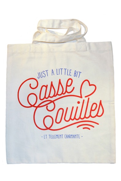 Do Sightseeing Medal Tote Bag - Just a Little Bit Casse Couille - Little marmaille