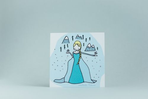 Invitation Anniversaire Reine Des Neiges Little Marmaille