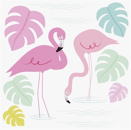 Carte Flamant Rose Little Marmaille Carte Flamant Rose Little Marmaille