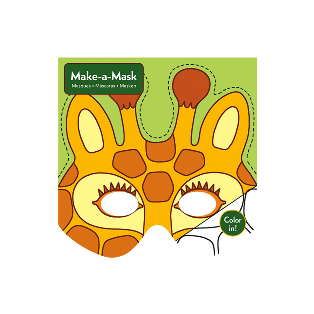 MASQUE SOUPLE ANIMAL DE LA JUNGLE