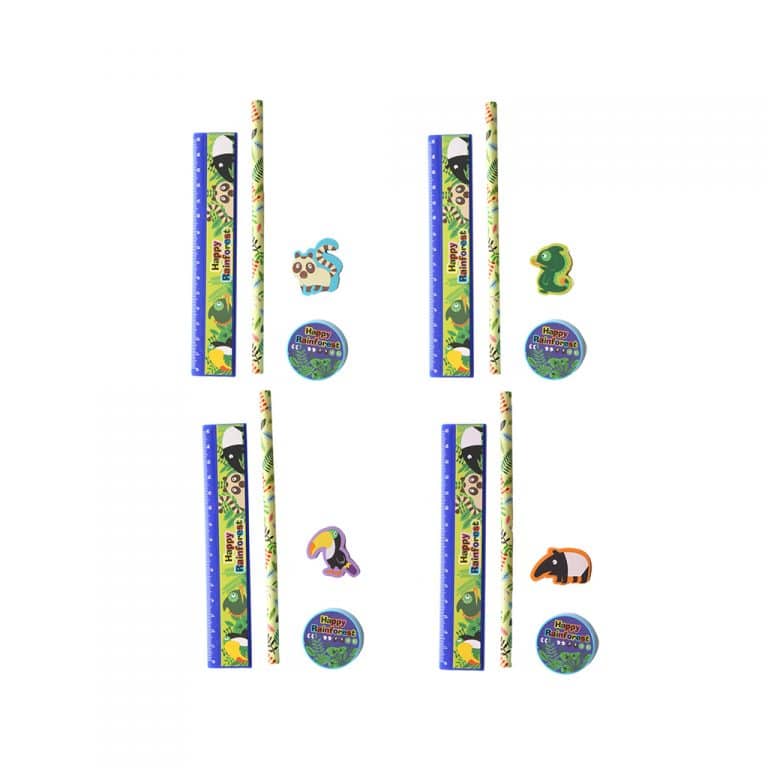 set-de-papeterie-foret-tropicale
