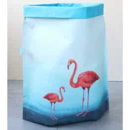 Sac en Papier Indéchirable : Flamant Rose