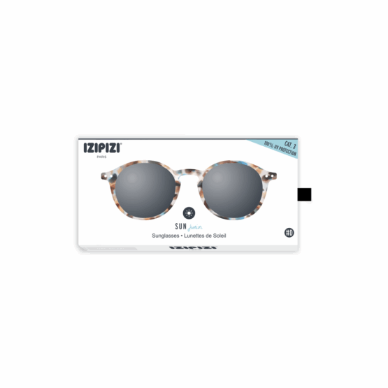 Lunettes De Soleil Junior #D - Écailles Bleues - 5-10 ans