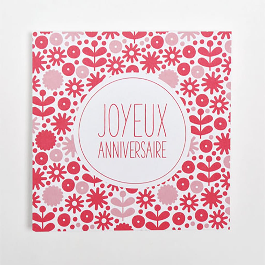 Carte Carre Joyeux Anniversaire Little Marmaille Carte Carre Joyeux Anniversaire Little Marmaille