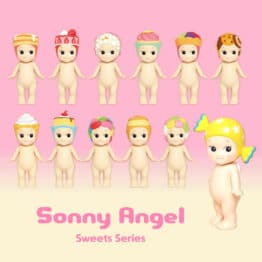 Sonny Angel® Sweets, vue de face de la collection entière