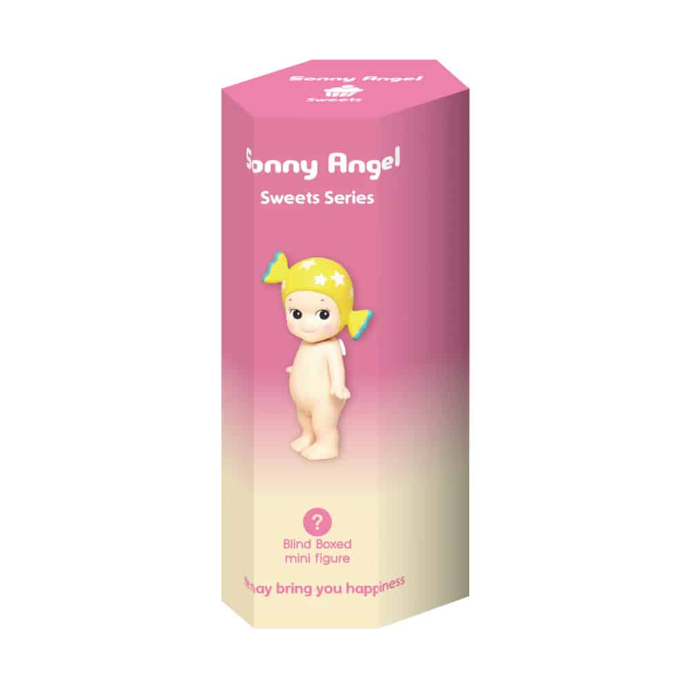 Sonny Angel® Sweets, vue de face de la boite sur fond blanc