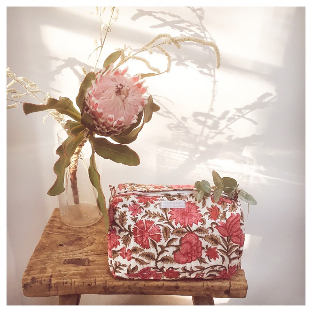 Trousse De Toilette - Bain Bois Rose - Little marmaille