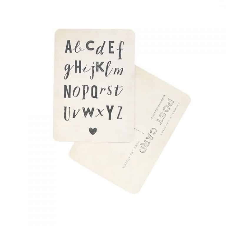 cinq-mai_carte-postale-alphabet-vintage-paper