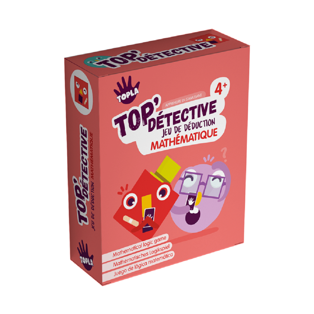 Top Détective - Jeu de déduction mathématique - Little marmaille