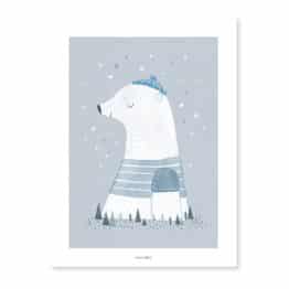 Affiche Encadrée - Olaf - Ours Polaire