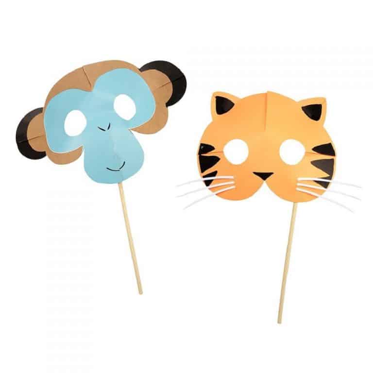 meri-meri_lot-8-masques-tigres-singes