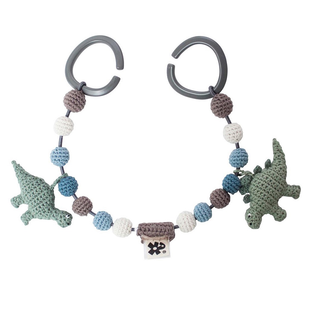 Jouet Pour Poussette - Dinosaures En Crochet - Little marmaille