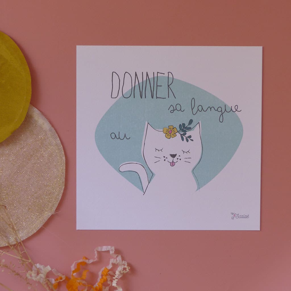 Donner Sa Langue Au Chat Deutsch