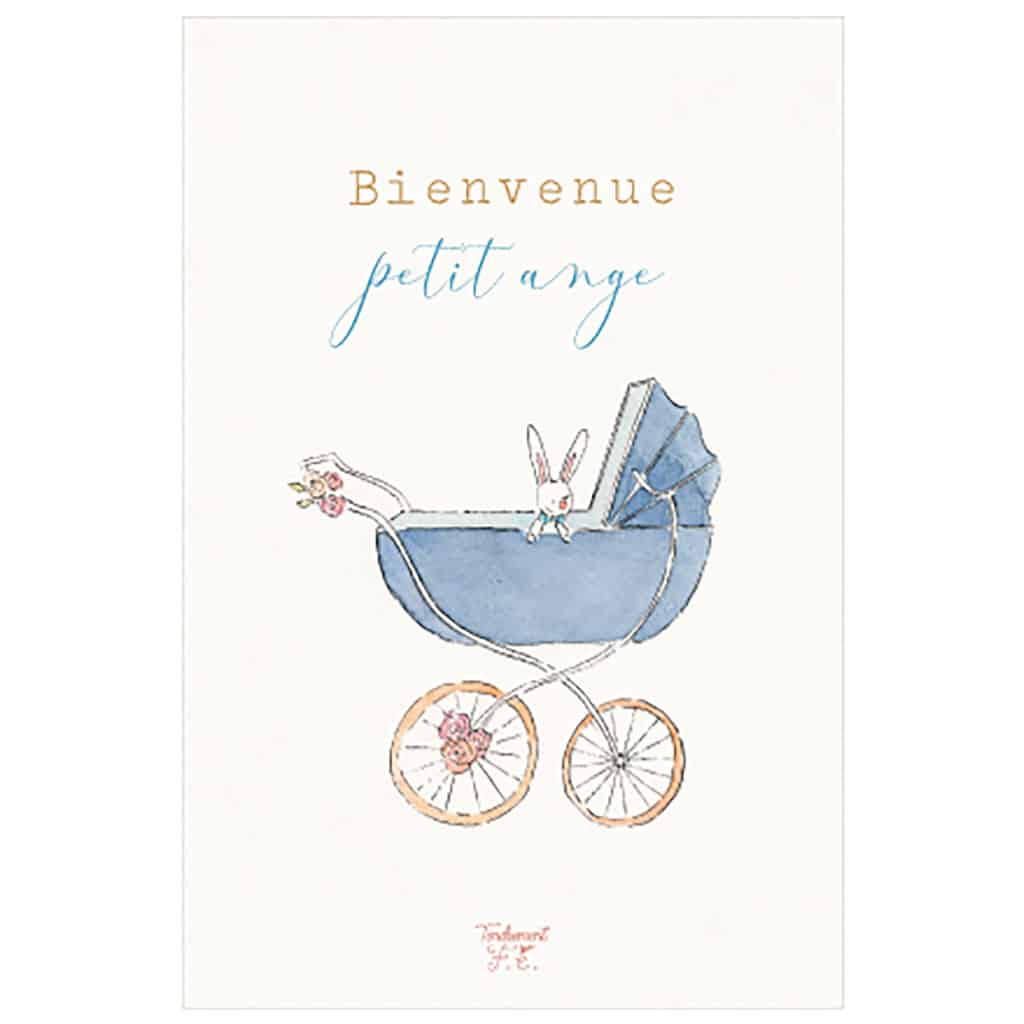 Carte Bienvenue Petit Ange Little Marmaille Carte Bienvenue Petit Ange Little Marmaille