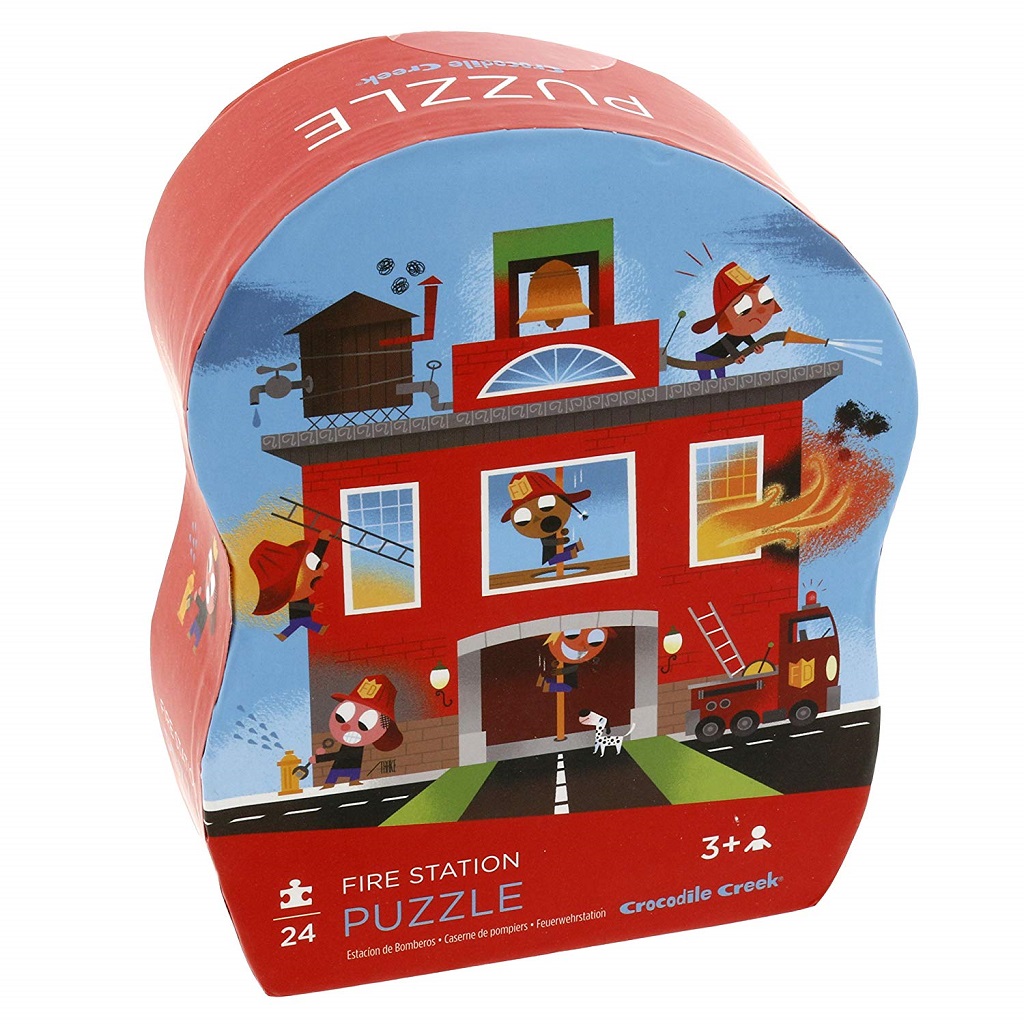 Puzzles ma petite caserne de pompiers, puzzle