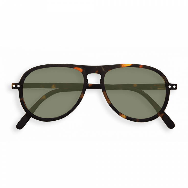 izipizi_lunettes-de-soleil-adulte-#i-Tortoise green lenses