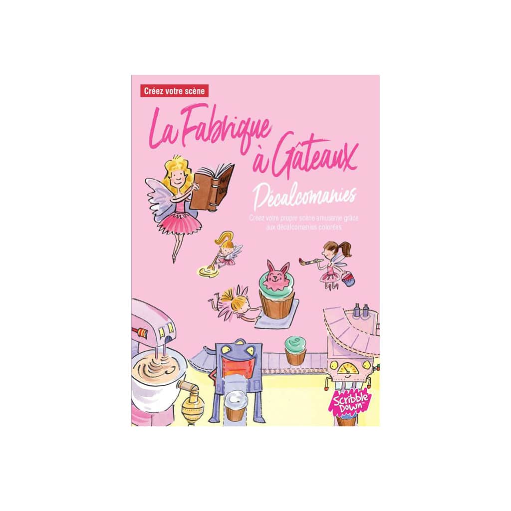 Set De Decalcomanies La Fabrique A Gateaux Little Marmaille