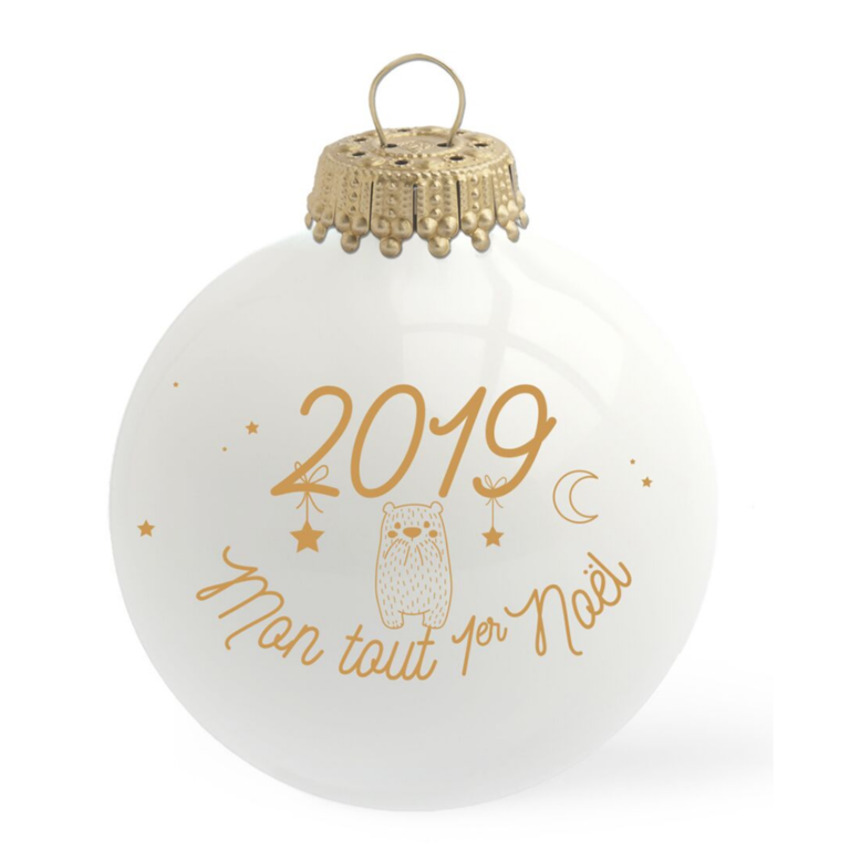 Boule De Noël Mon Tout Premier Noël 2019 Little marmaille