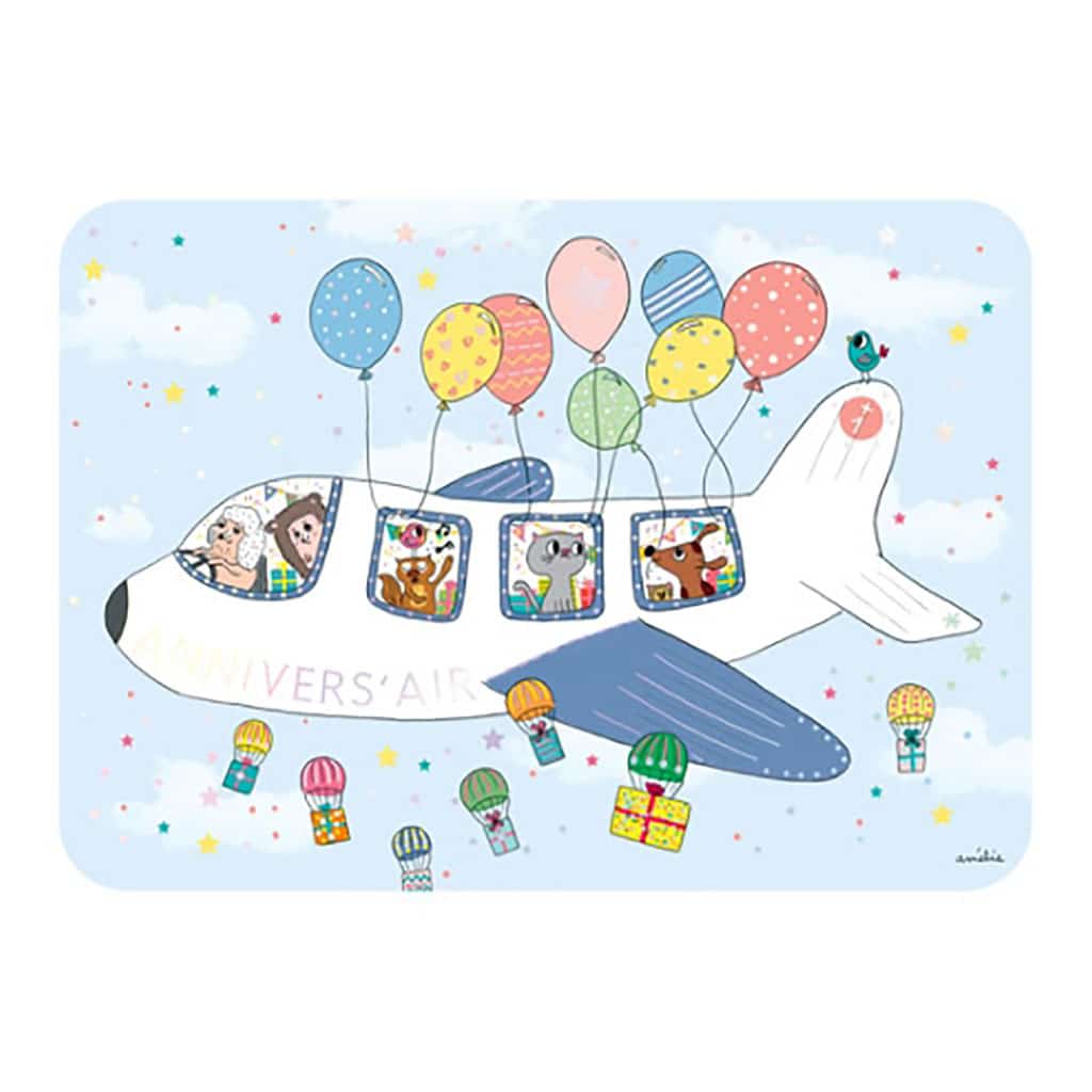 Carte Annivers Air Little Marmaille Carte Annivers Air Little Marmaille