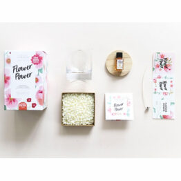 kit bougie flower power la petite épicerie