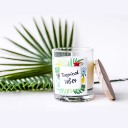 DIY bougie tropicale la petite épicerie