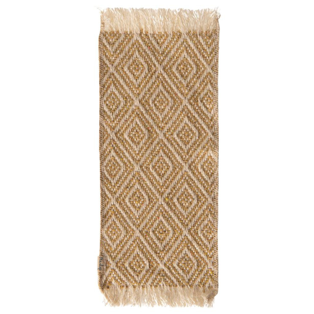 tapis miniature moutarde maileg