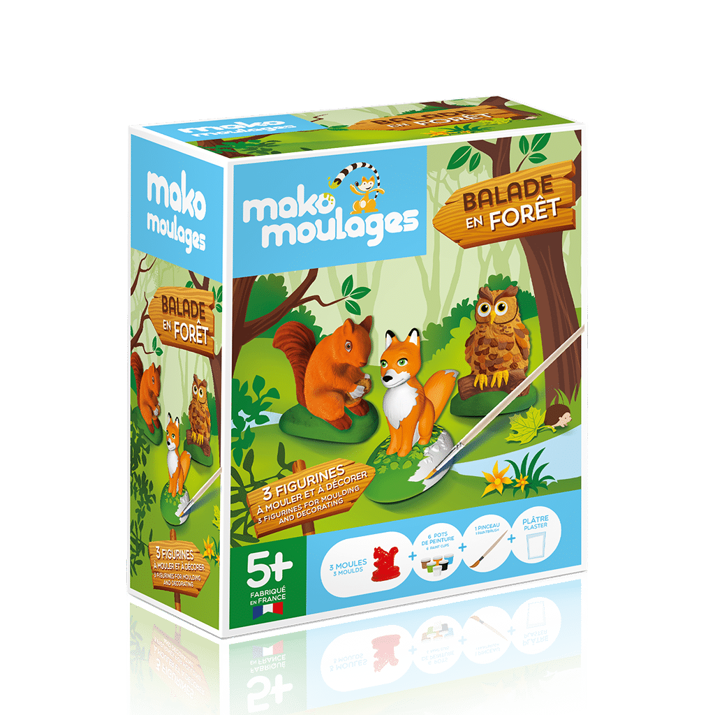 Coffret balade en forêt mako création