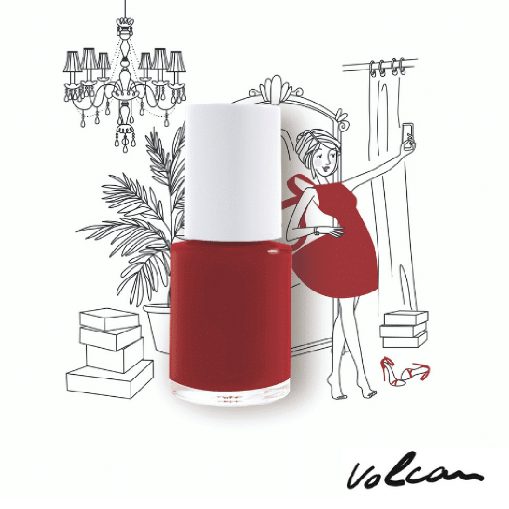 Vernis à Ongles Bio Sourcé Volcan Little Marmaille
