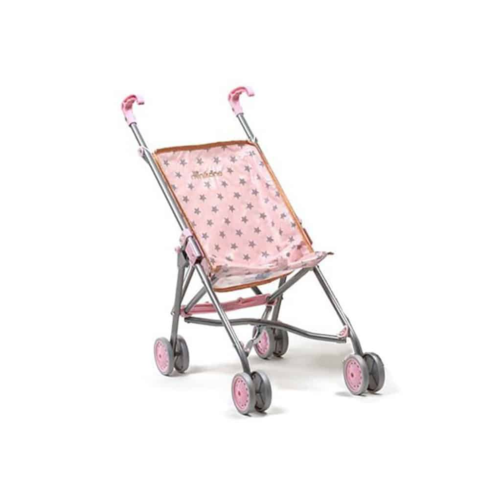 Poussette Pink Stars - Minikane