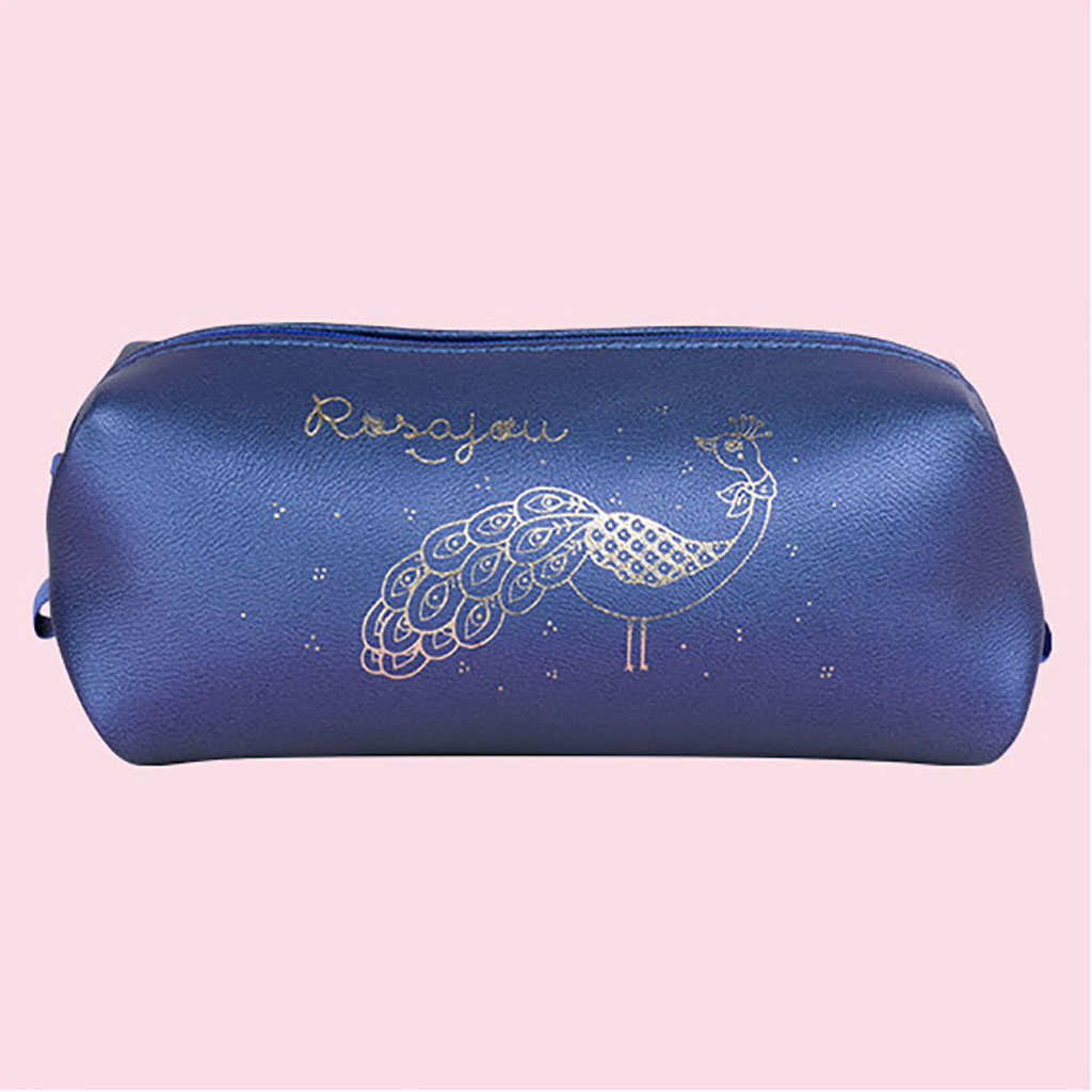 trousse bleue rosajou