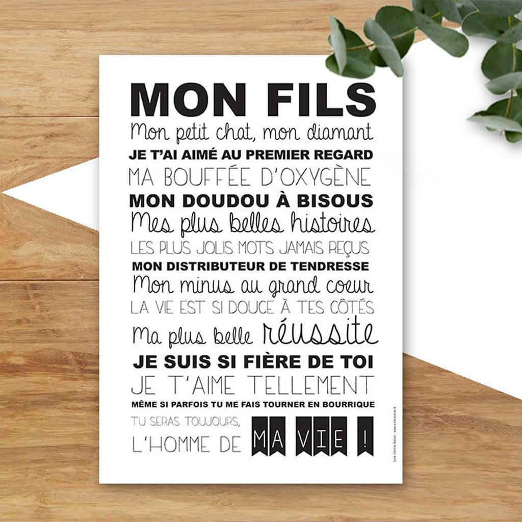 Carte Mon Fils Suite Creative Little Marmaille Carte Mon Fils Suite Creative Little Marmaille