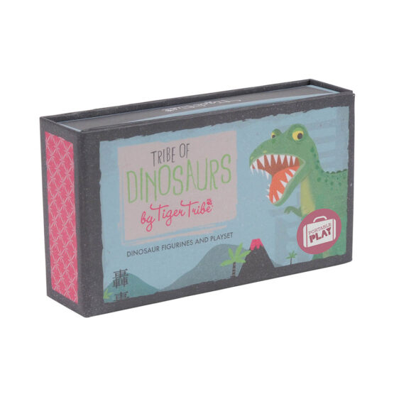 packaging boîte troupeau de dinosaure