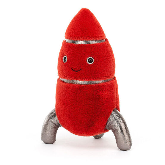 Doudou fusée rouge Jellycat