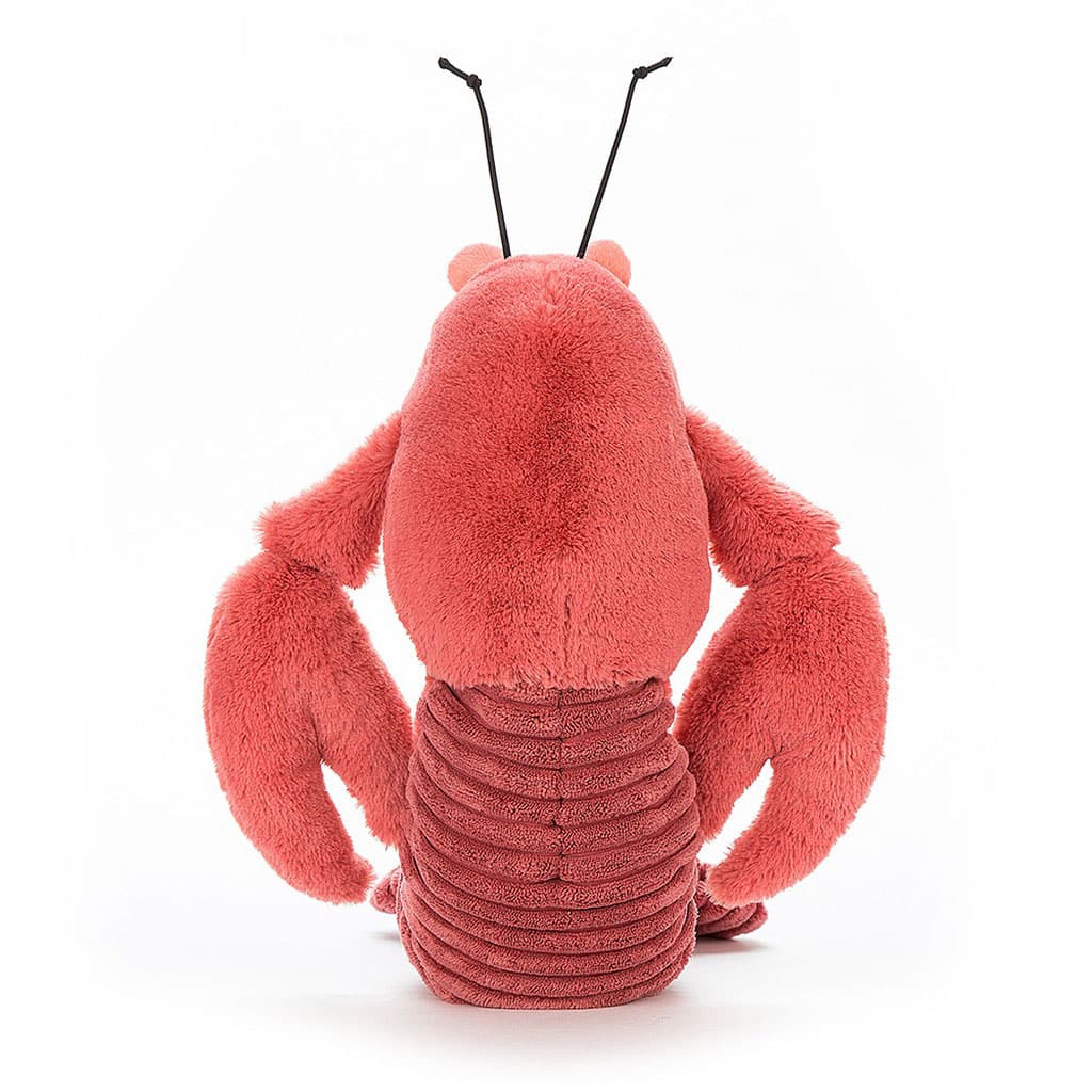 Larry le homard de dos
