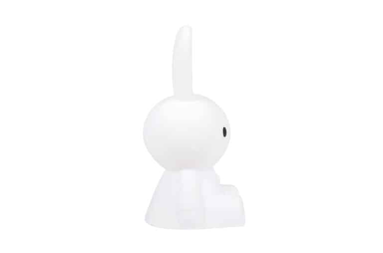 Veilleuse - First Light de Miffy, vue de côté sur fond blanc