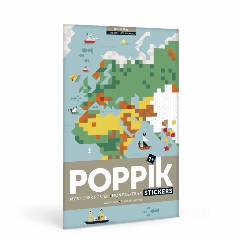 poppik_poster-geant-a-stickers -la-carte-du-monde