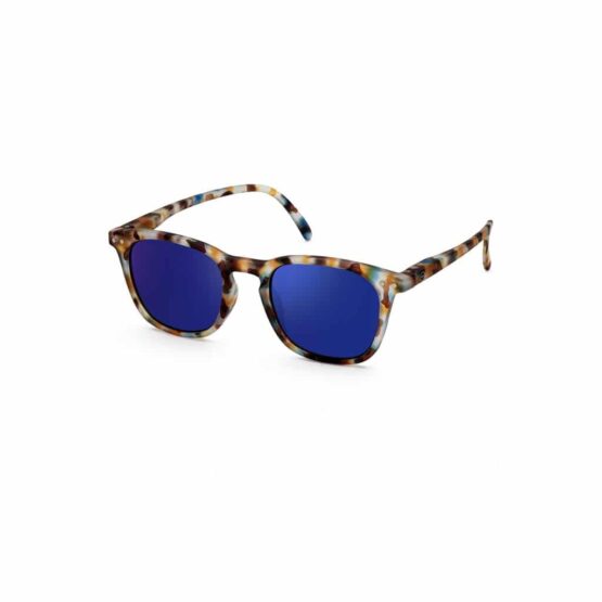 Lunettes De Soleil Junior #E - Écailles Bleues Miroir Bleu - 5-10 ans
