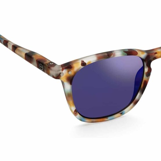 Lunettes De Soleil Junior #E - Écailles Bleues Miroir Bleu - 5-10 ans