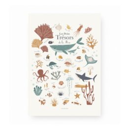 Affiche - Les Petits Trésors De La Mer - Lutin Petit Pois
