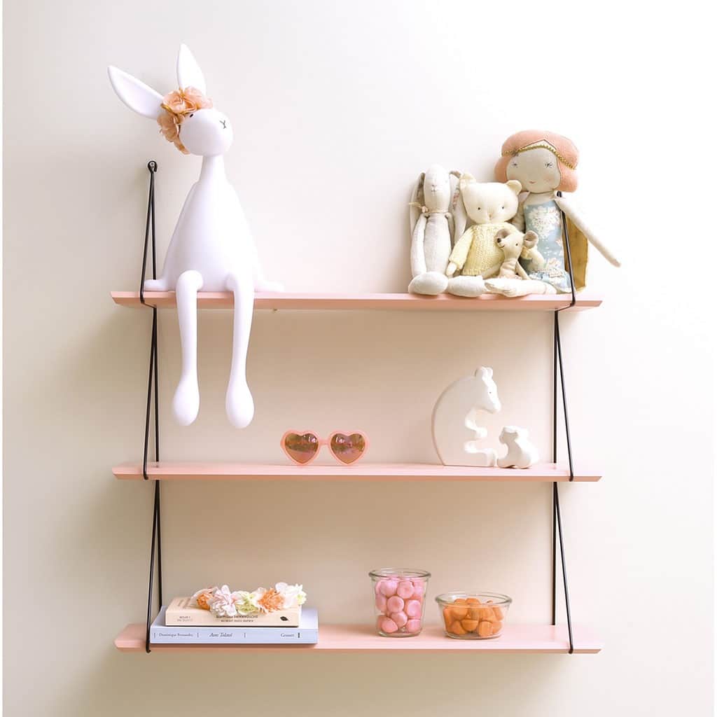 Babou Deguisement Mere Noel Etagere Babou Triple Rose Corail Little Marmaille