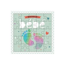Carte Puzzle - Bébé