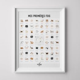 l'affiche des premières fois des petites dates