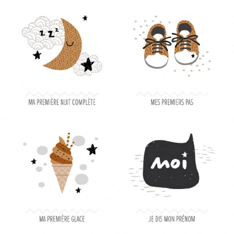 l'affiche des premières fois des petites dates