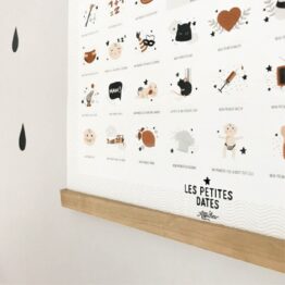 l'affiche des premières fois des petites dates
