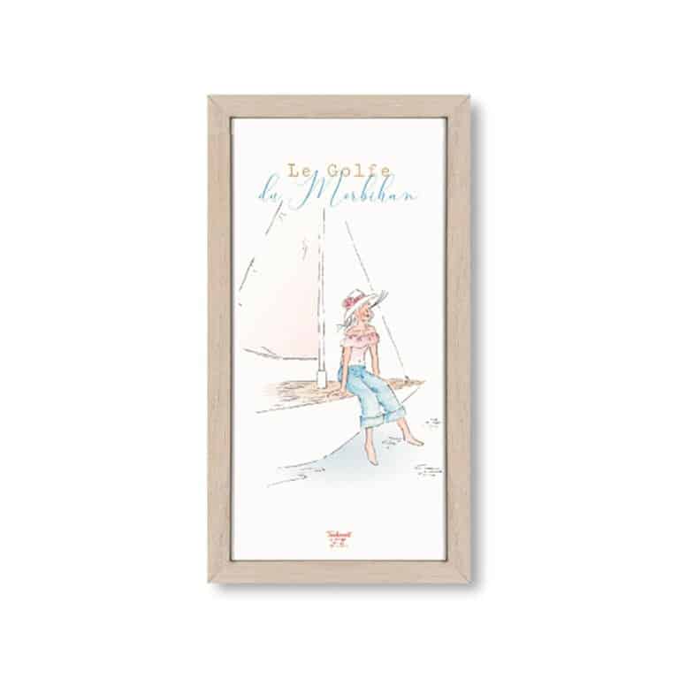 tendrement-fe_affiche-golfe-du-morbihan-19x39cm-avec-cadre