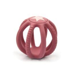 Balle De Dentition En Silicone - Rose