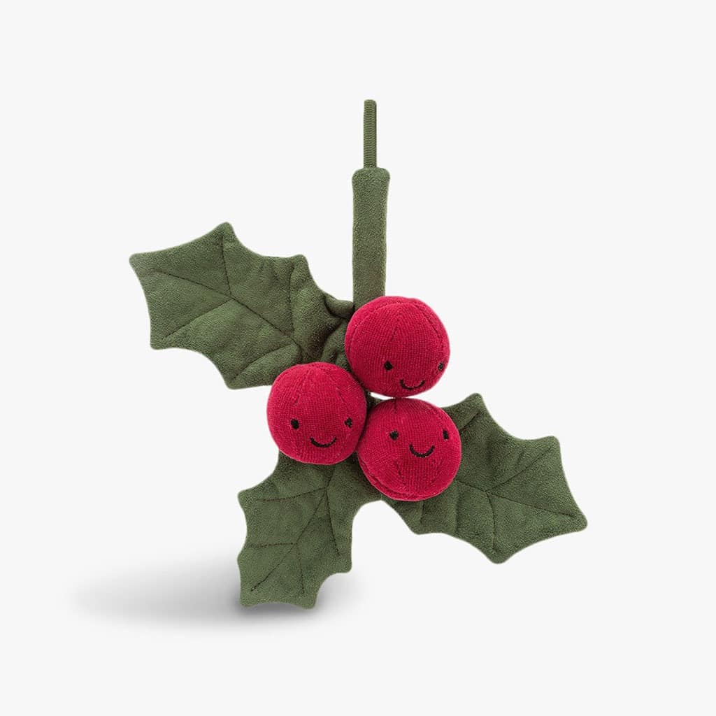 Doudou Branche De Houx Noel Jellycat Little Marmaille Doudou Branche De Houx Noel Jellycat Little Marmaille