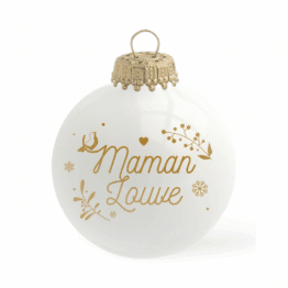 Boule de Noël - Maman Louve