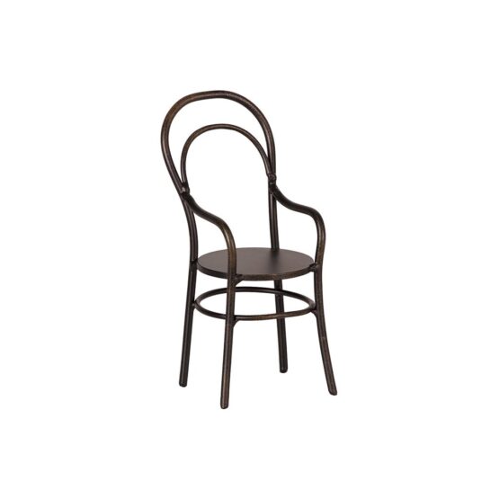 Chaise Vintage Avec Accoudoir - Accessoire Pour Lapins Et Souris Maileg