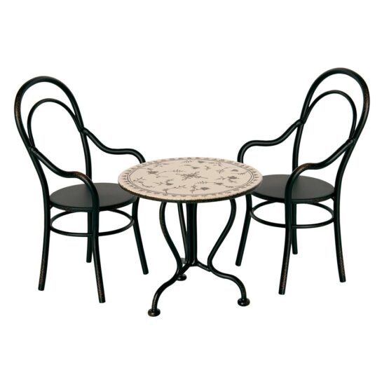 Chaise Vintage Avec Accoudoir - Accessoire Pour Lapins Et Souris Maileg
